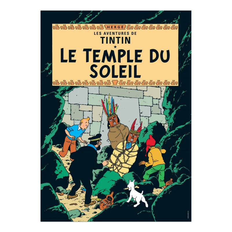 Poster Tintin - Objectif Lune 50 x 70 cm 22150