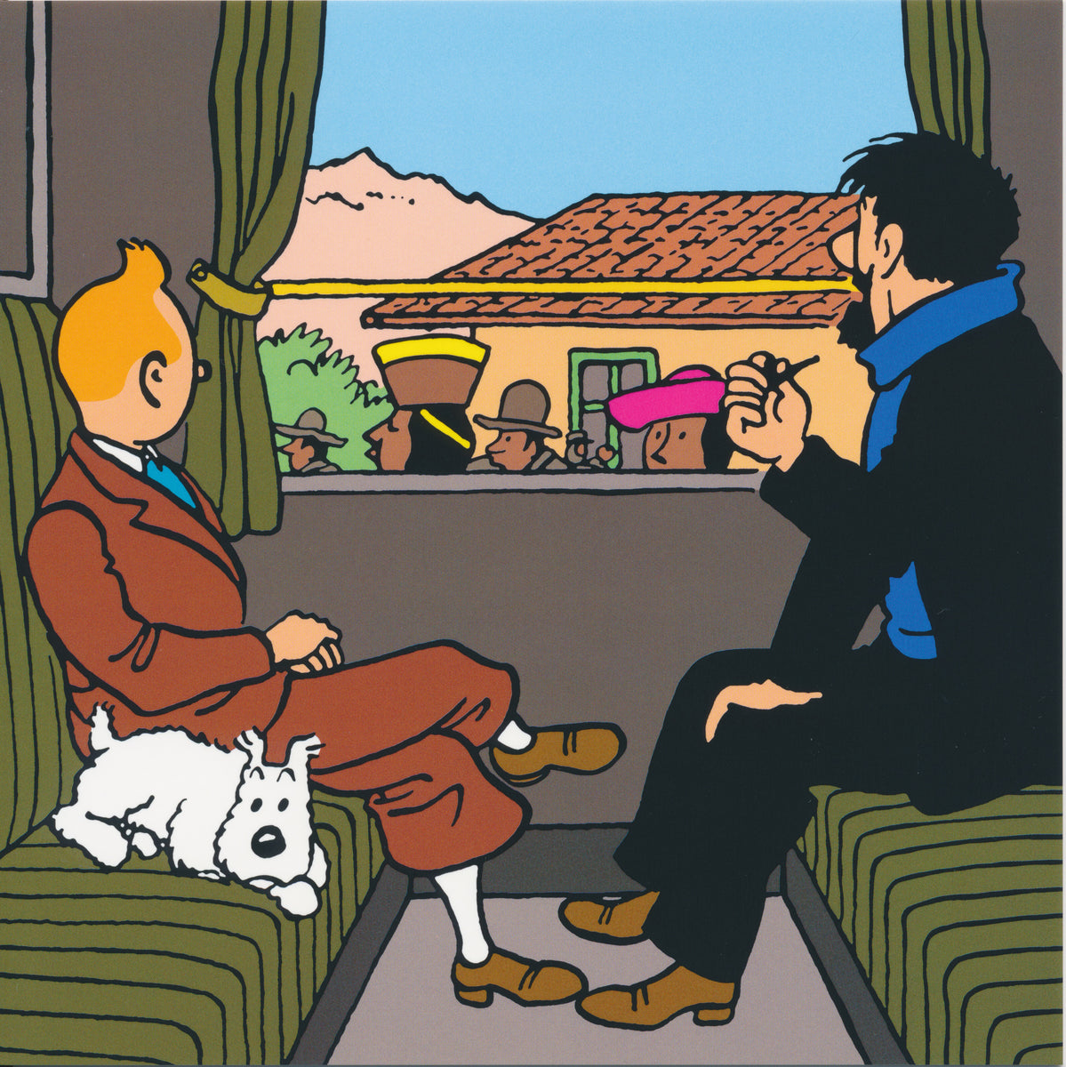 Tintin Mini Gift Note Cards Ref. 31184 – Sausalito Ferry Co