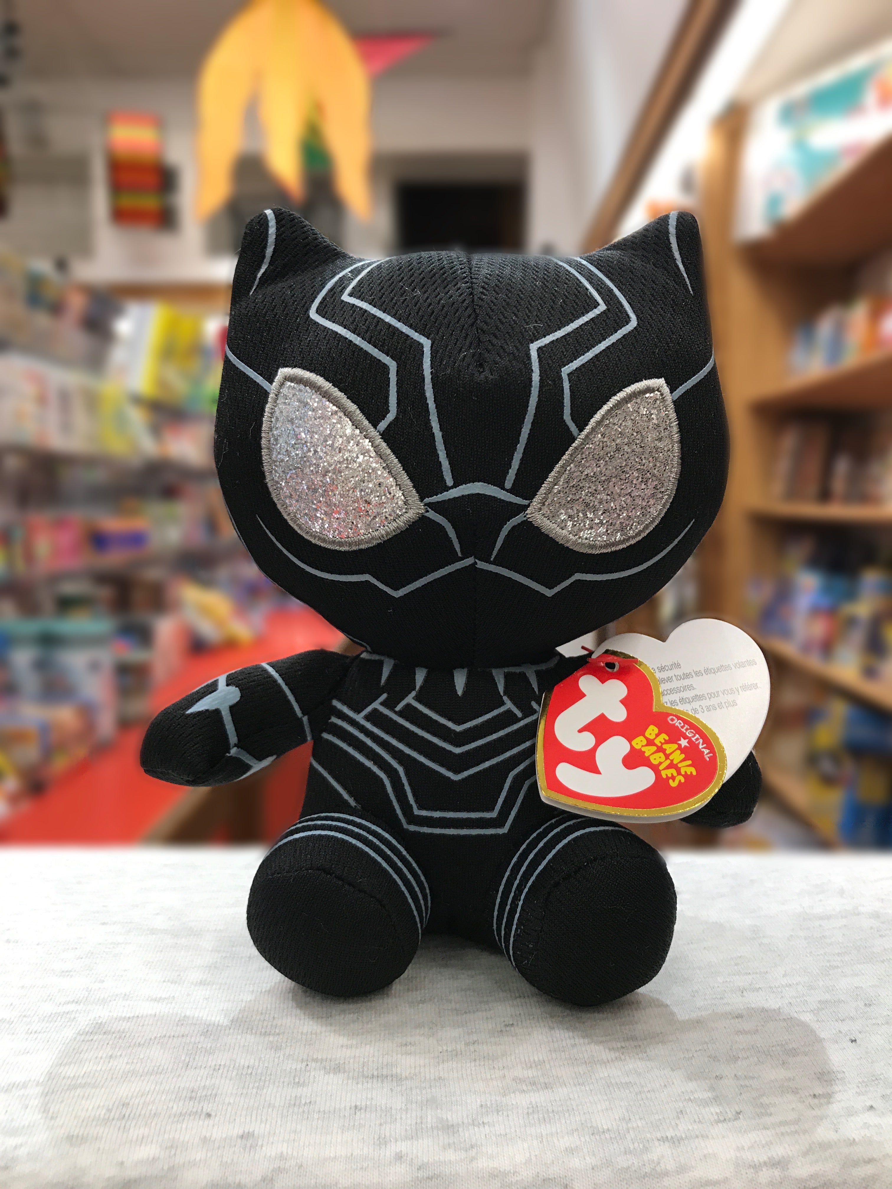 Black panther stuffed animal marvel online