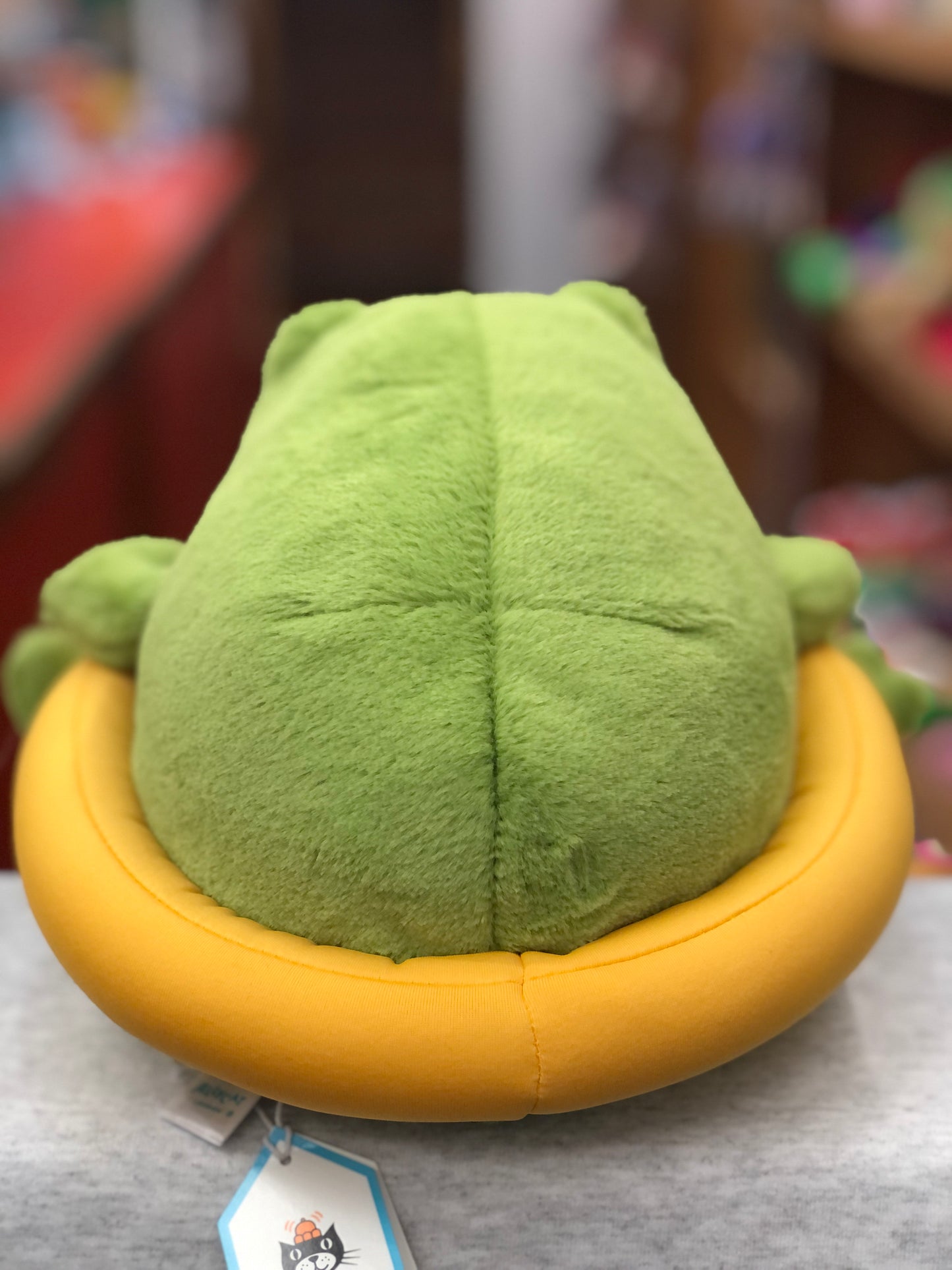 Jellycat Ricky Rain Frog in a Rubber Ring Plush 7"