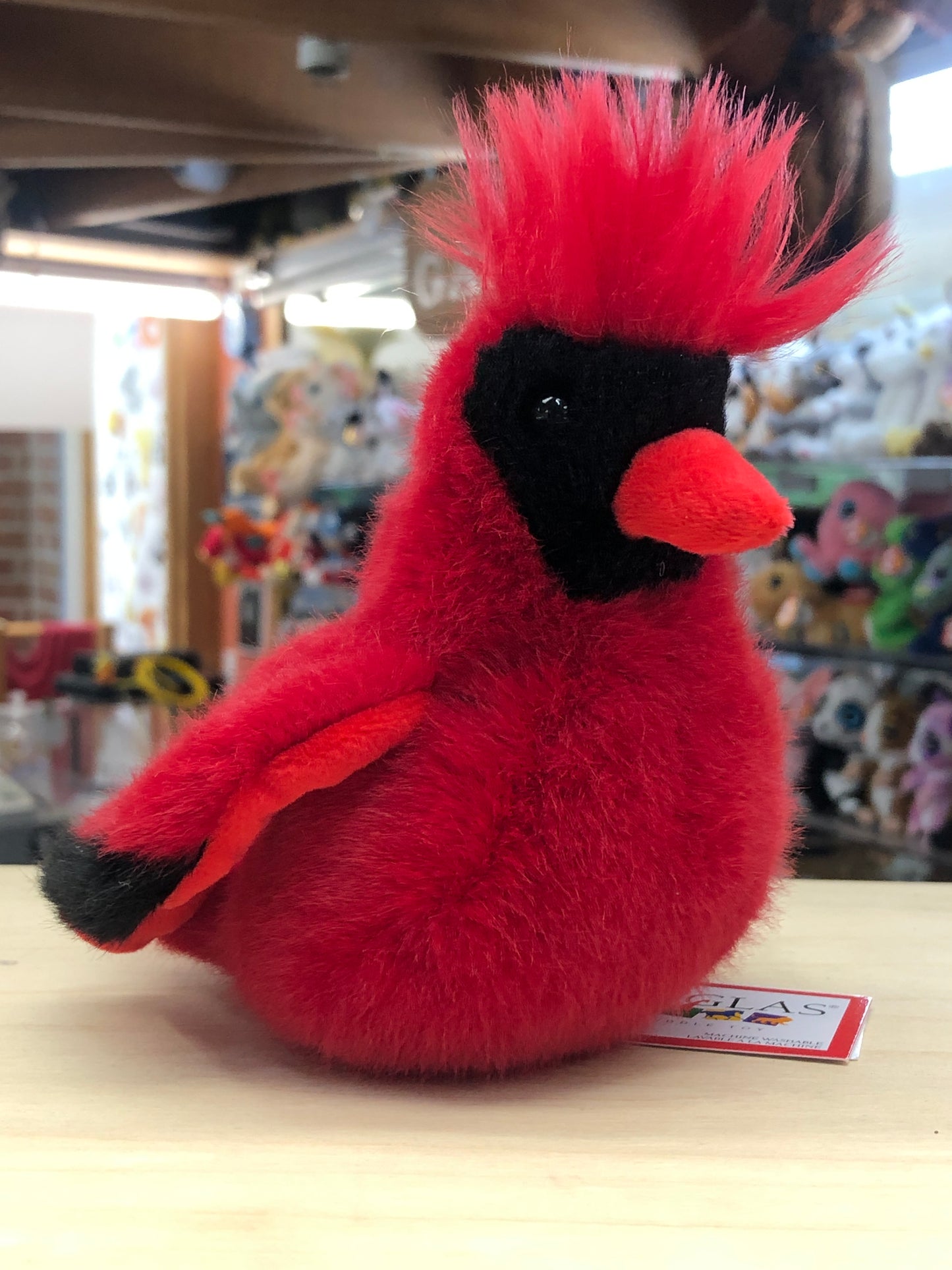 Douglas Carmine Cardinal Bird Plush 6"