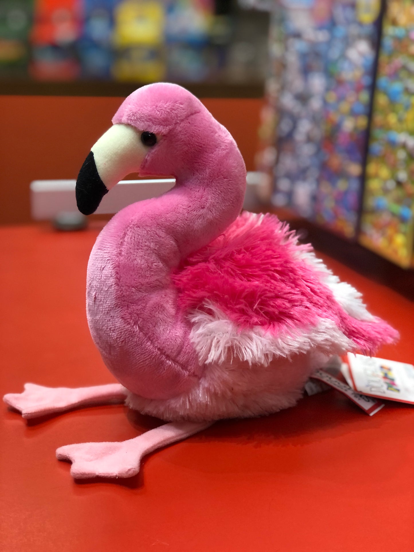 Douglas Cotton Candy Flamingo Plush 6"