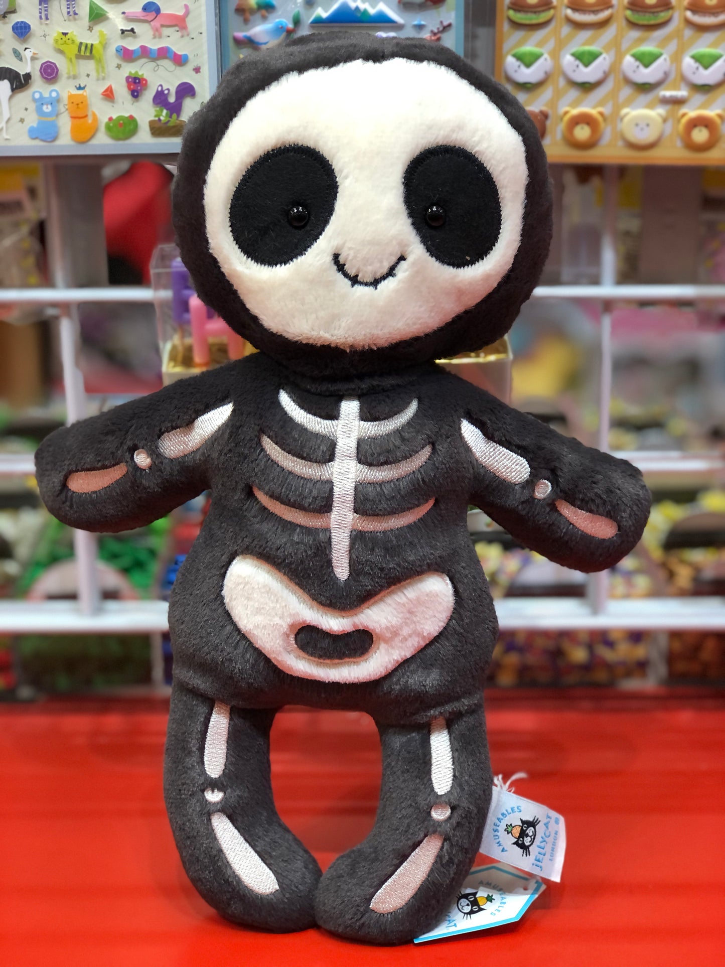 Jellycat Skeleton Bob Plush 13"