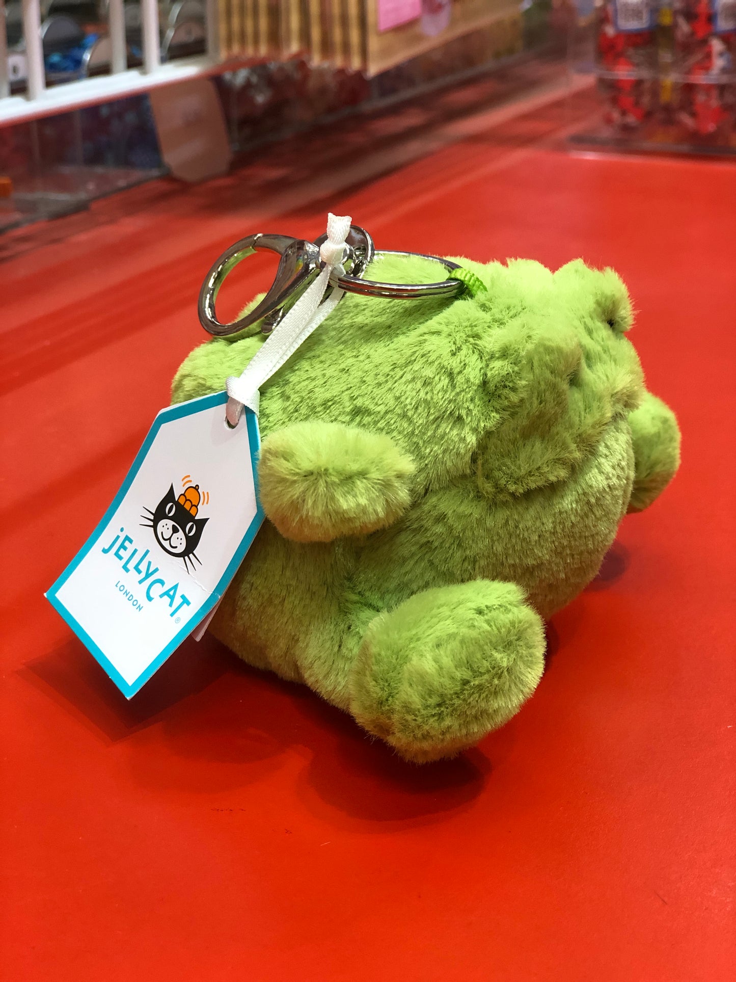 Jellycat Rick Rain Frog Bag Charm 6"