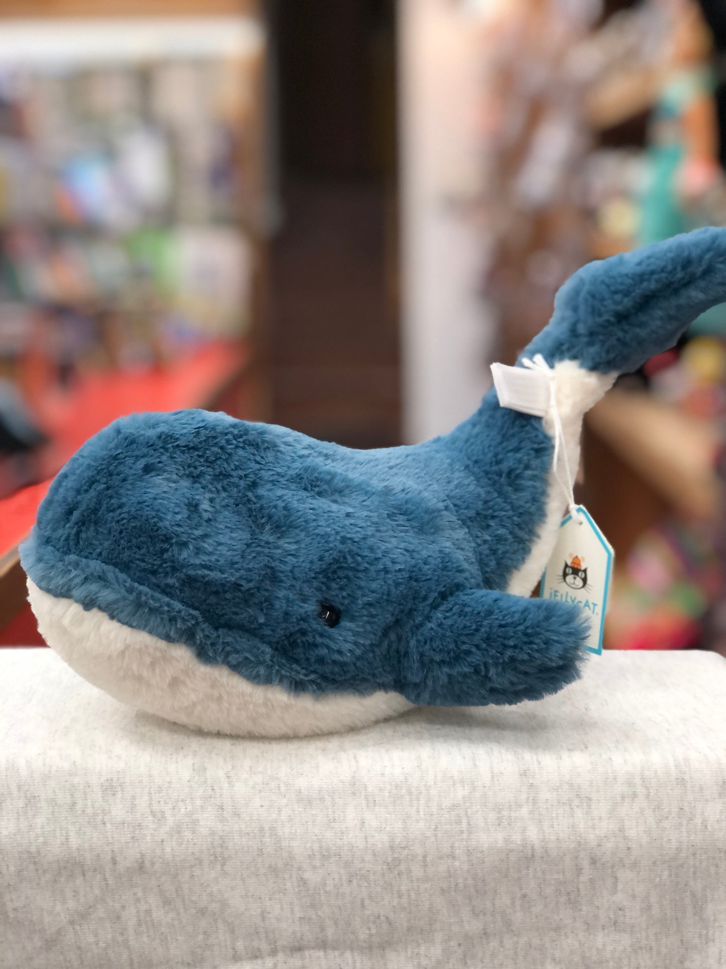 Jellycat Small Wally Whale Plush 8"