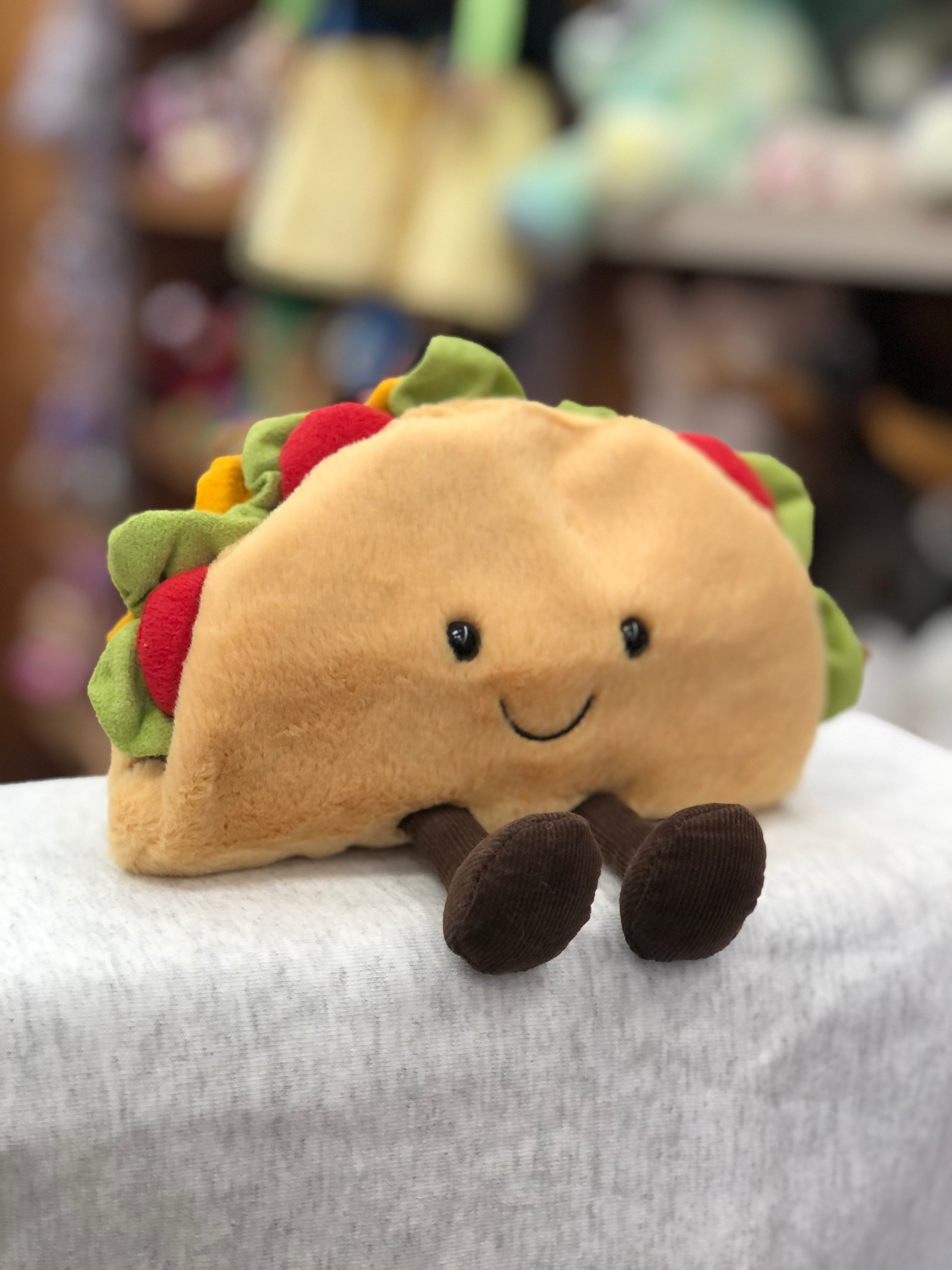 Stuffed taco toy on sale