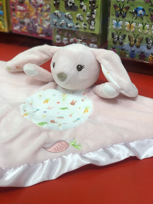 Douglas Baby Parsnip Pink Bunny Lil' Snuggler Plush 13"