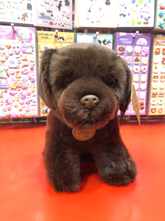 Aurora Miyoni Tots Chocolate Lab Pup Plush 11"