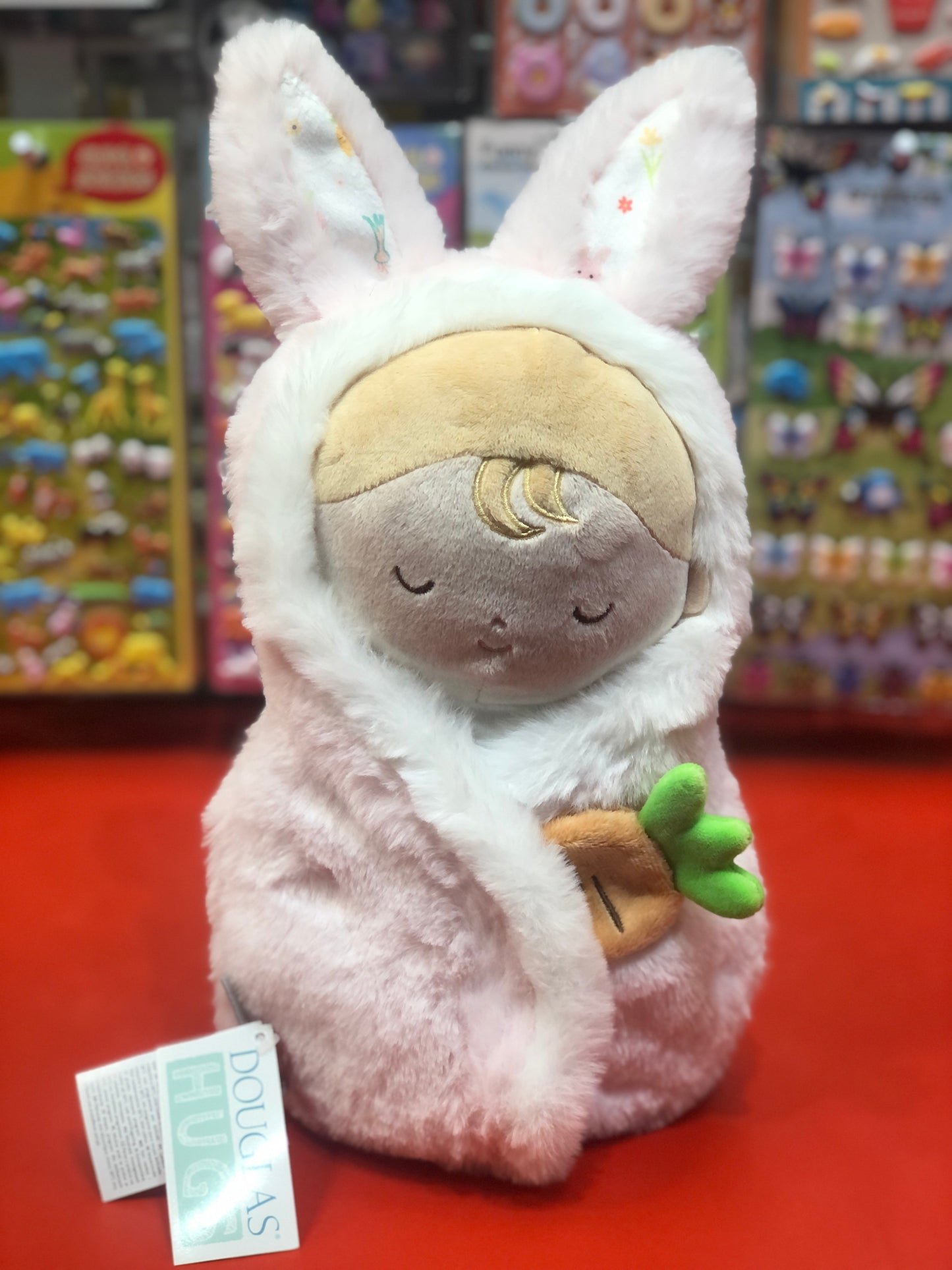 Douglas Garden Baby Bunny Hug Plush 12"