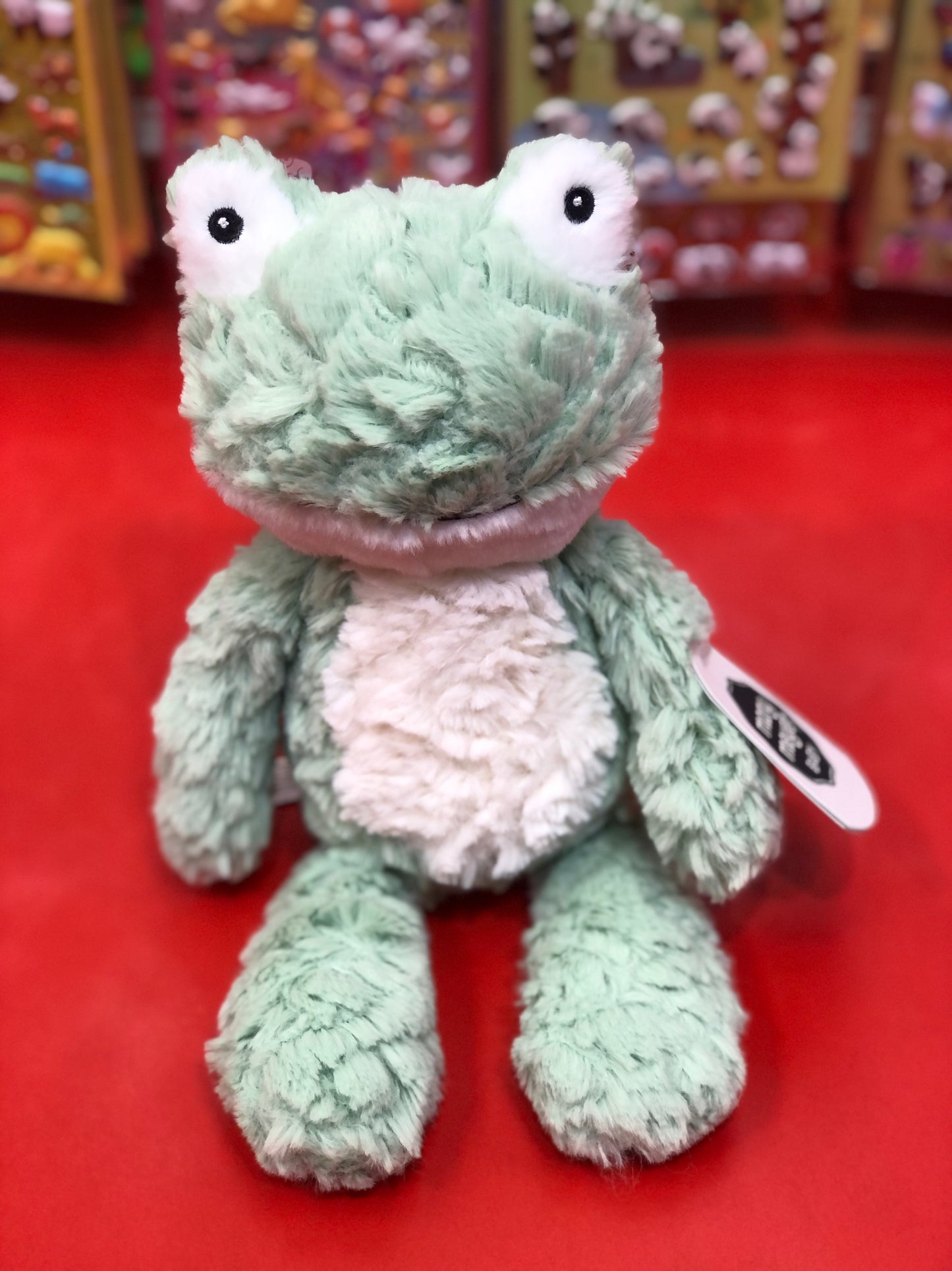 Mary Meyer Putty Nursery Mint Frog Plush 11"