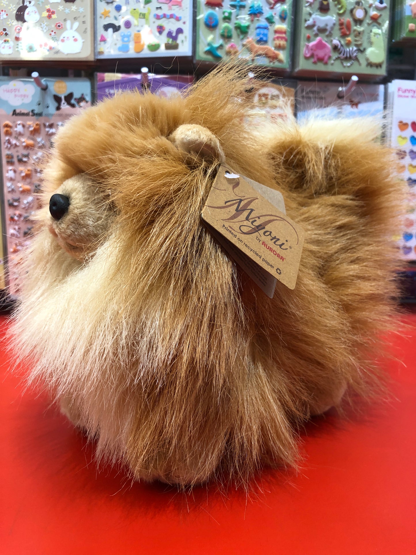 Aurora Miyoni Pomeranian Plush 9"