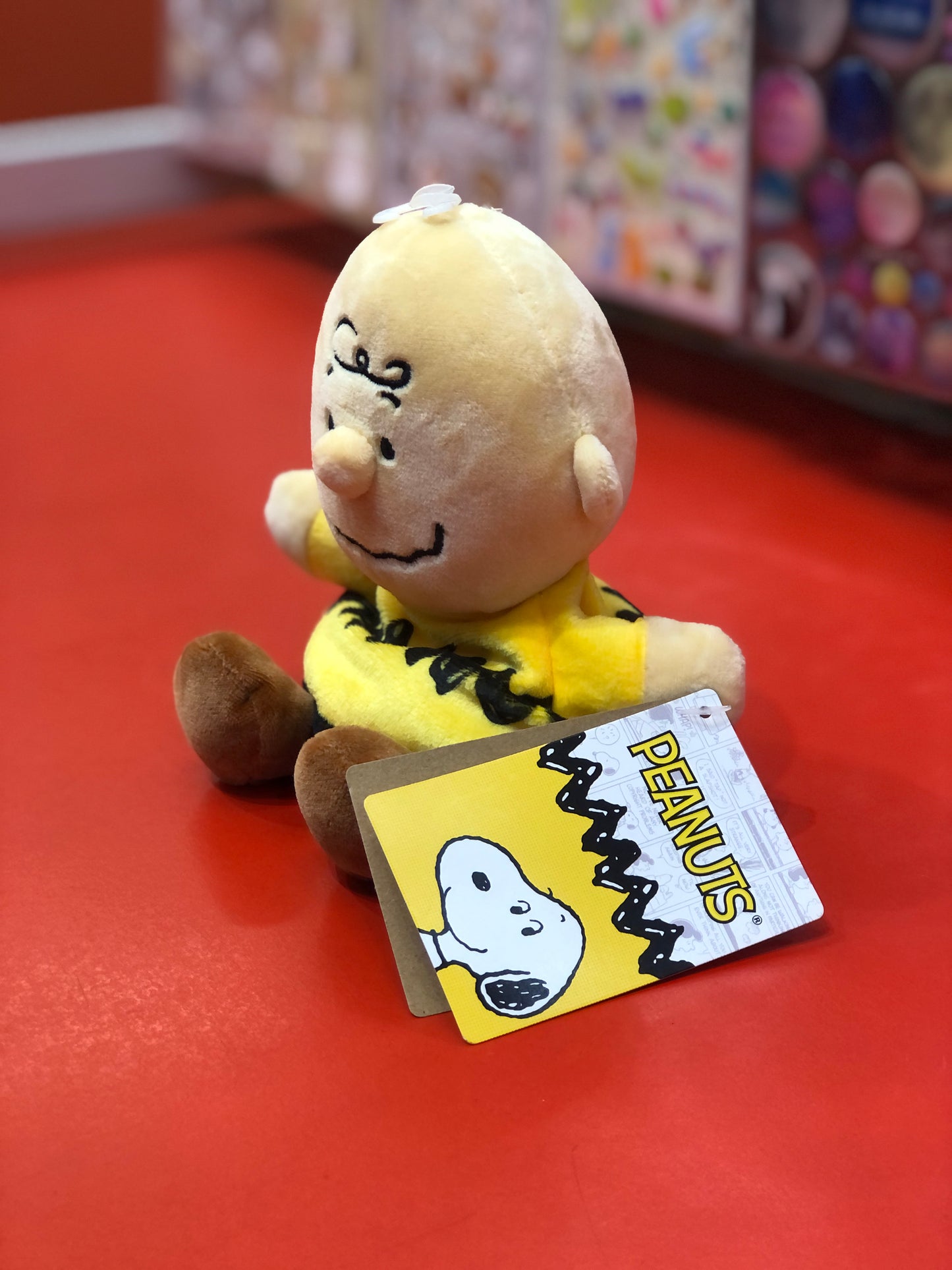 Aurora Peanuts Palm Pals Charlie Brown Plush 5"