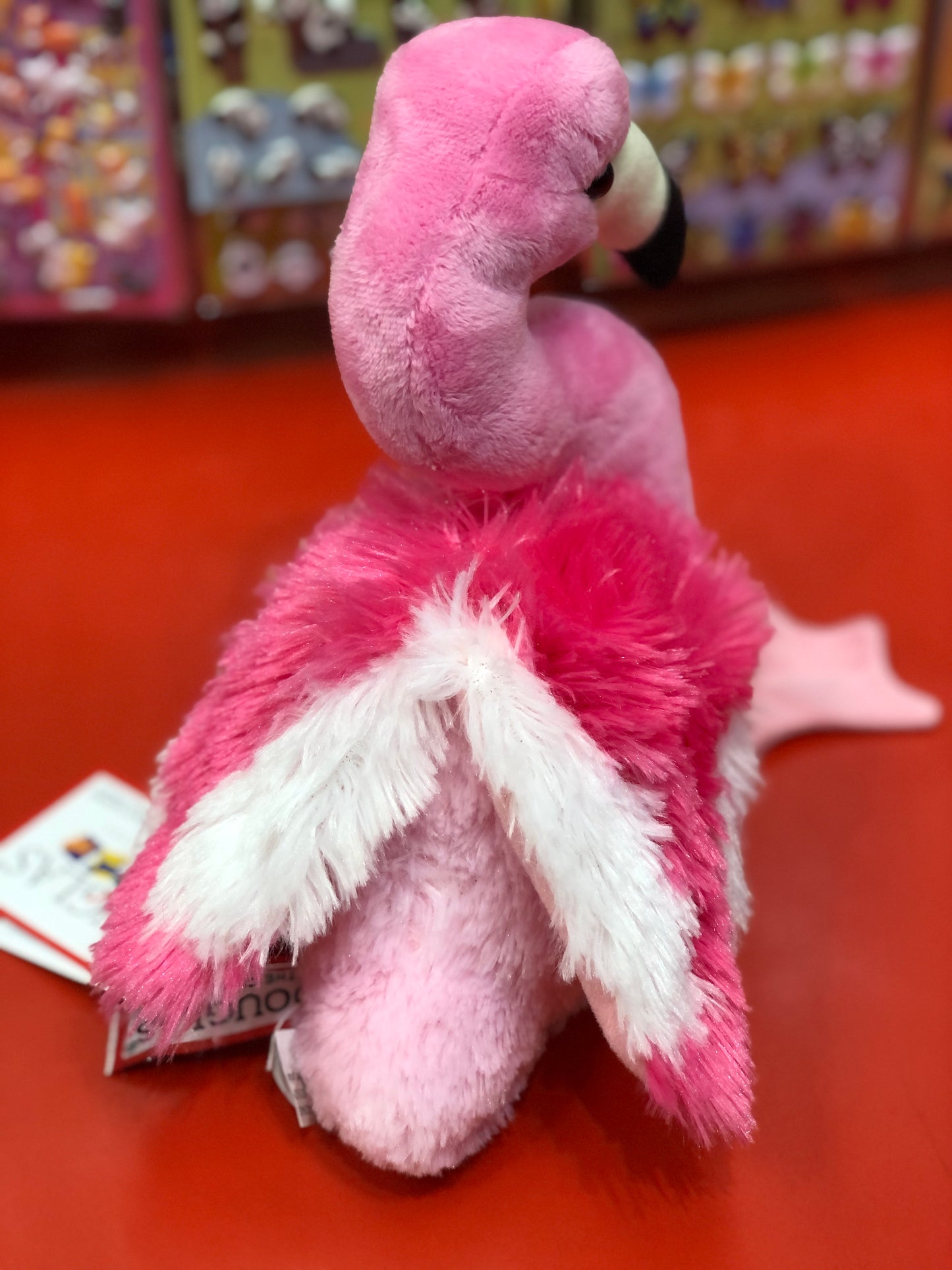 Douglas Cotton Candy Flamingo Plush 6"