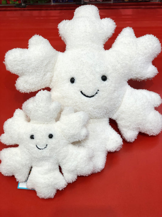 Jellycat Amuseables Snowflake Plush 7" and 12"