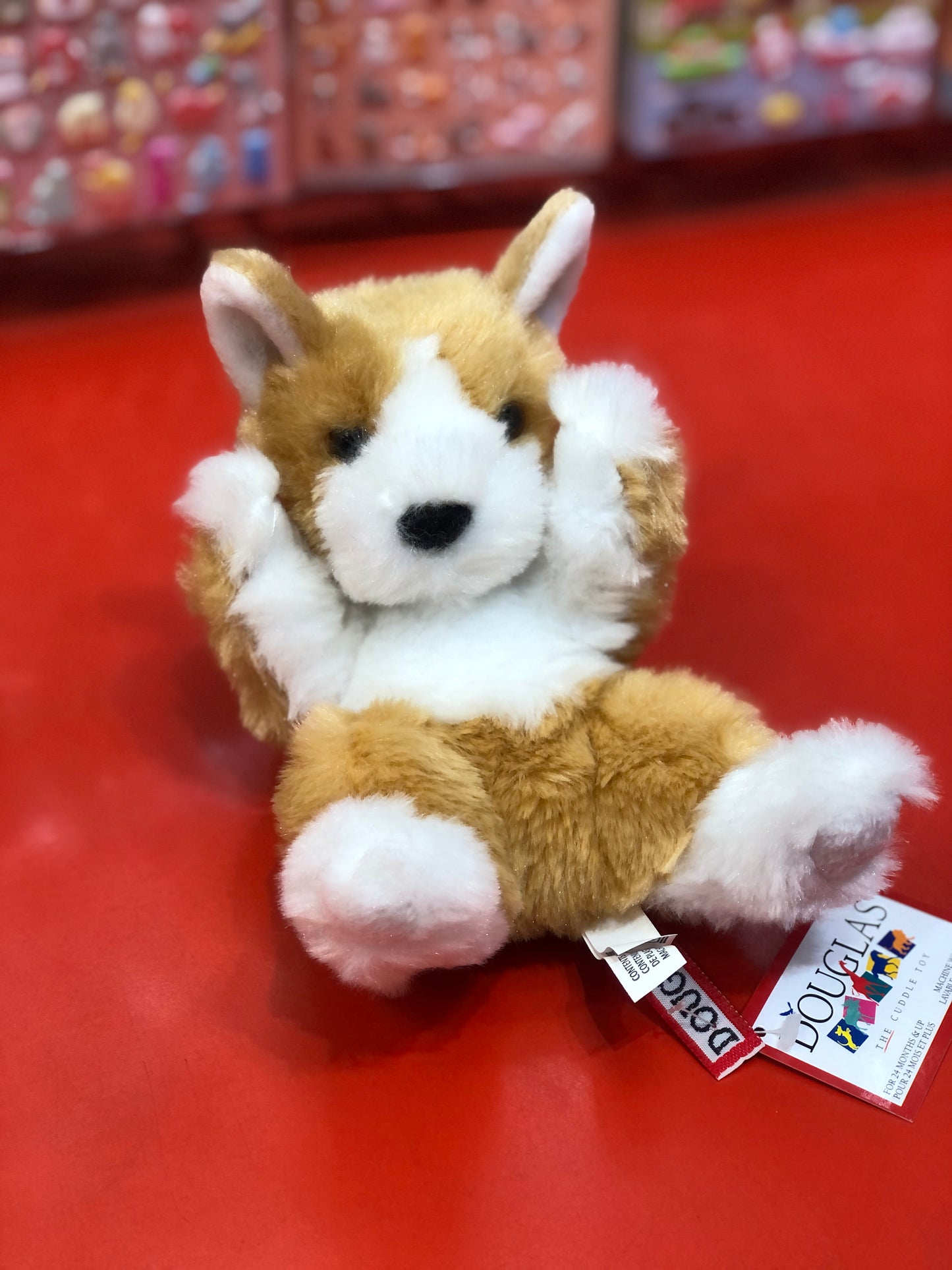 Douglas Lil' Baby Corgi Plush 6"