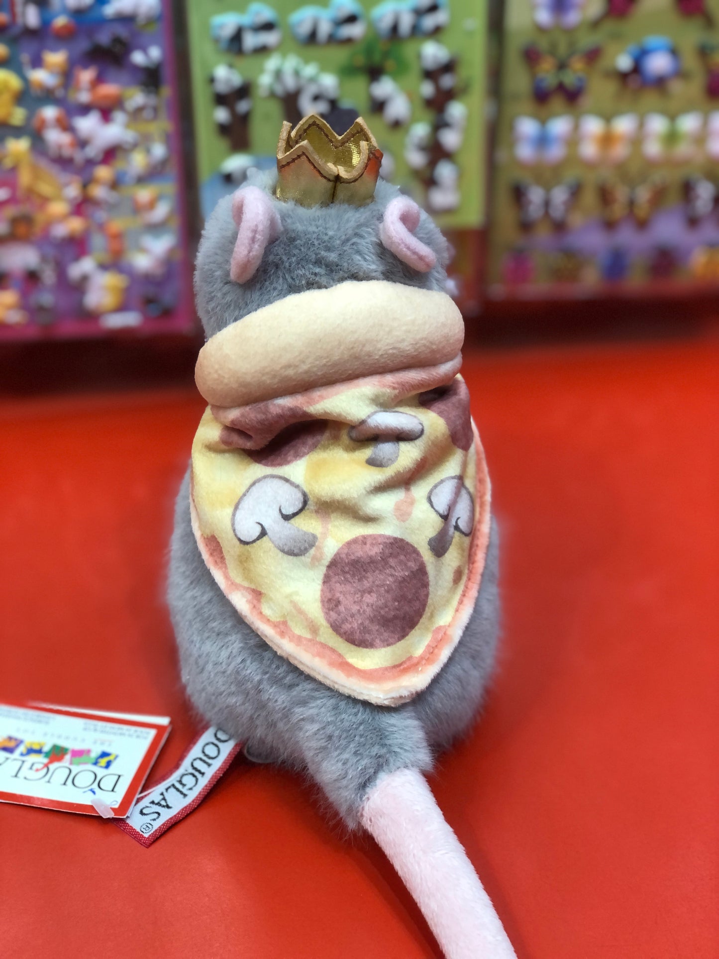 Douglas Pizza Rat Macaroon Plush 6.5"