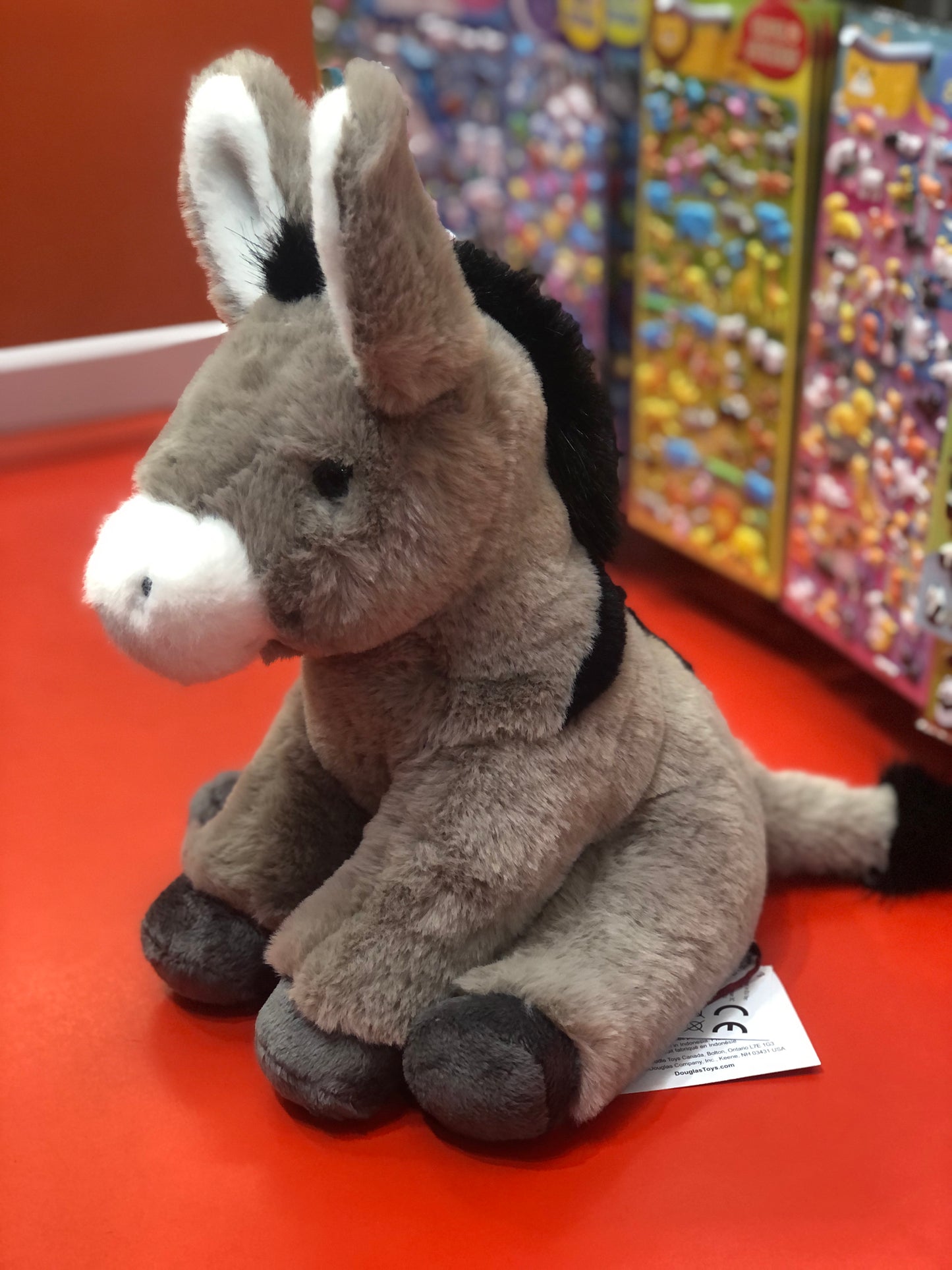 Douglas Jackie Soft Donkey Plush 11"