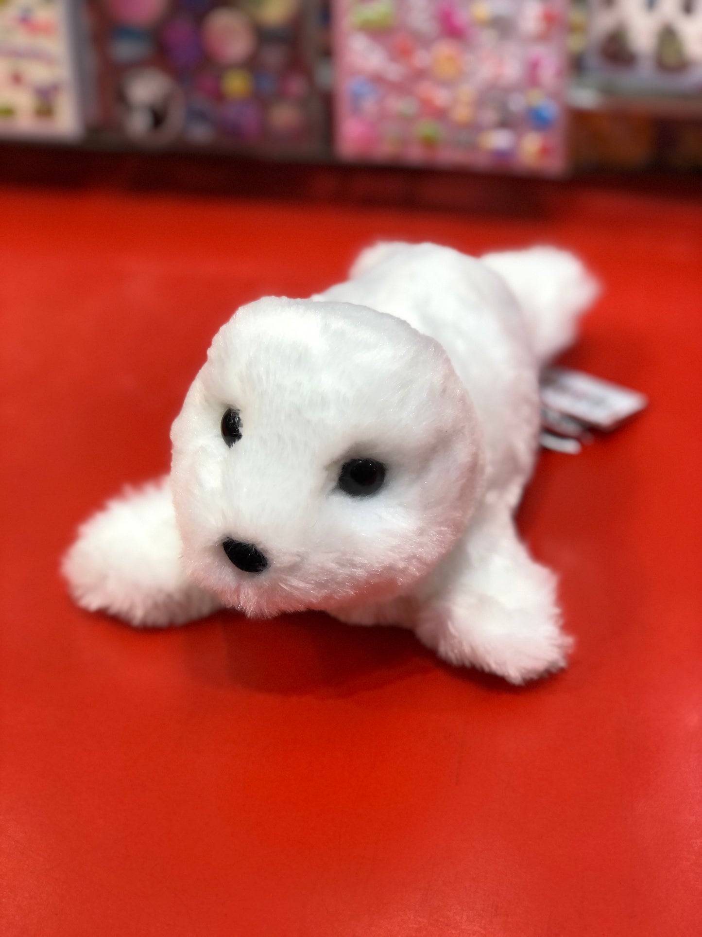 Douglas Sprinkles White Seal Plush 9"