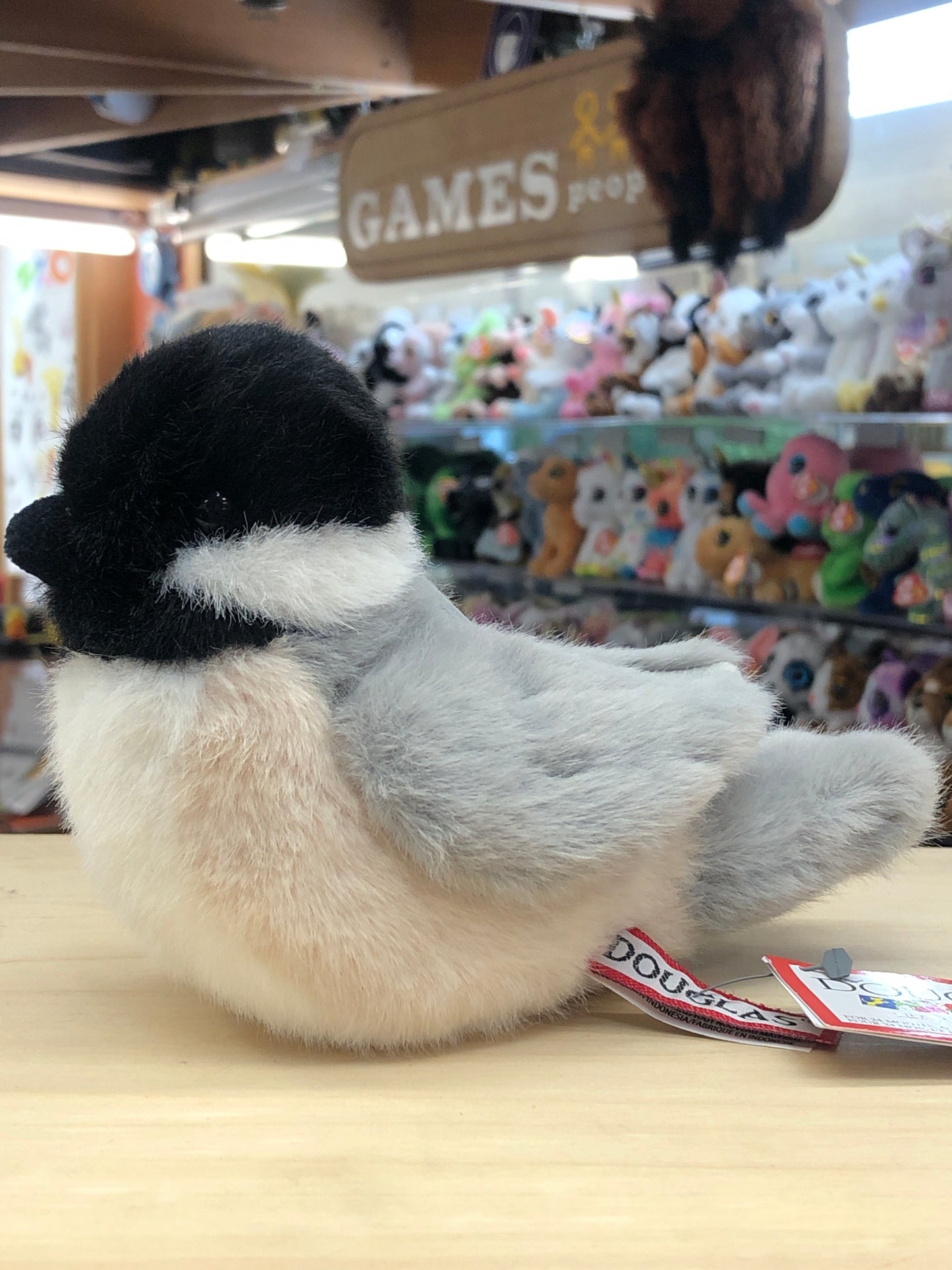 Douglas Chipper Chickadee Bird Plush 7"