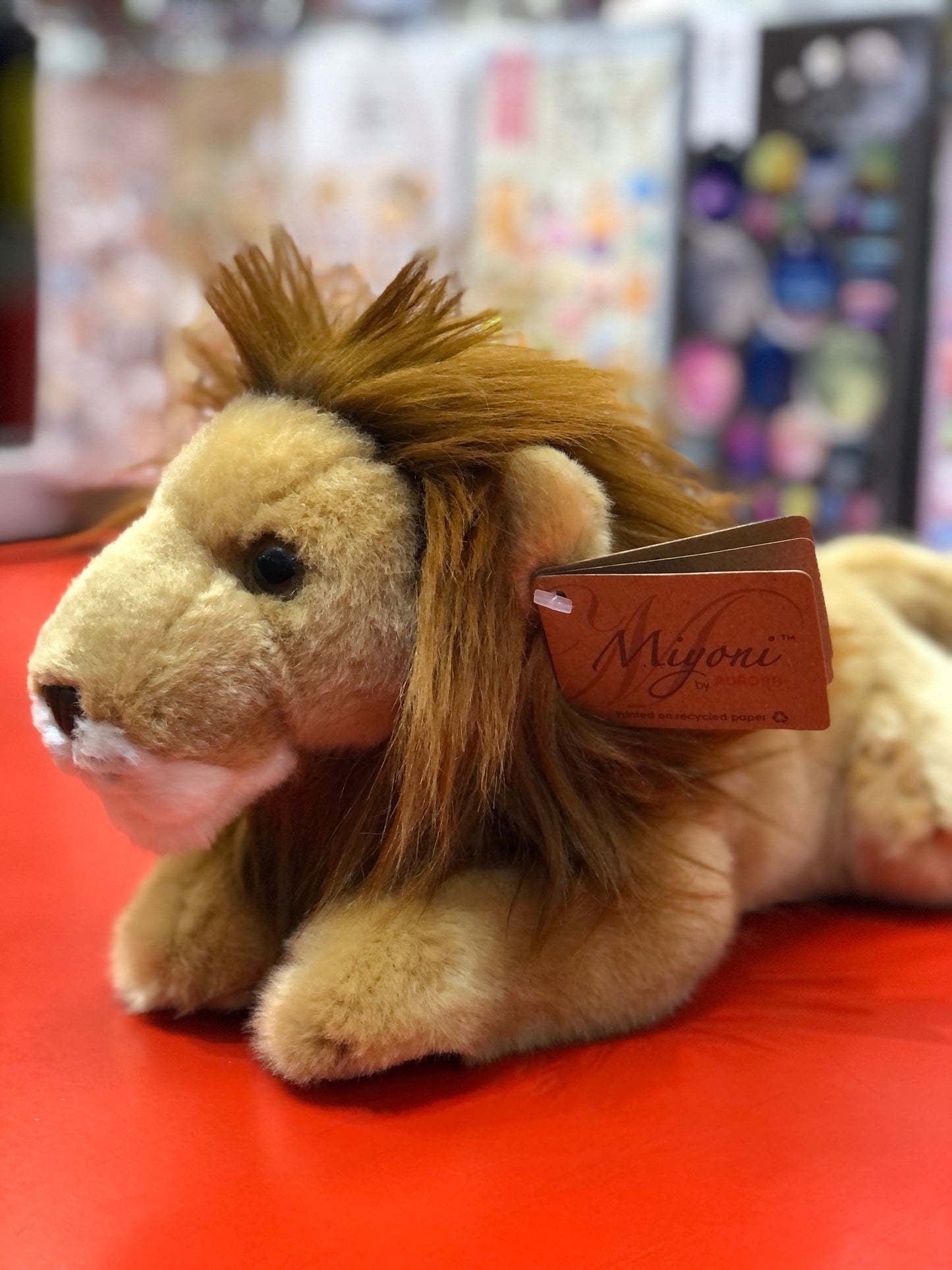 Aurora Miyoni Lion Plush 11"