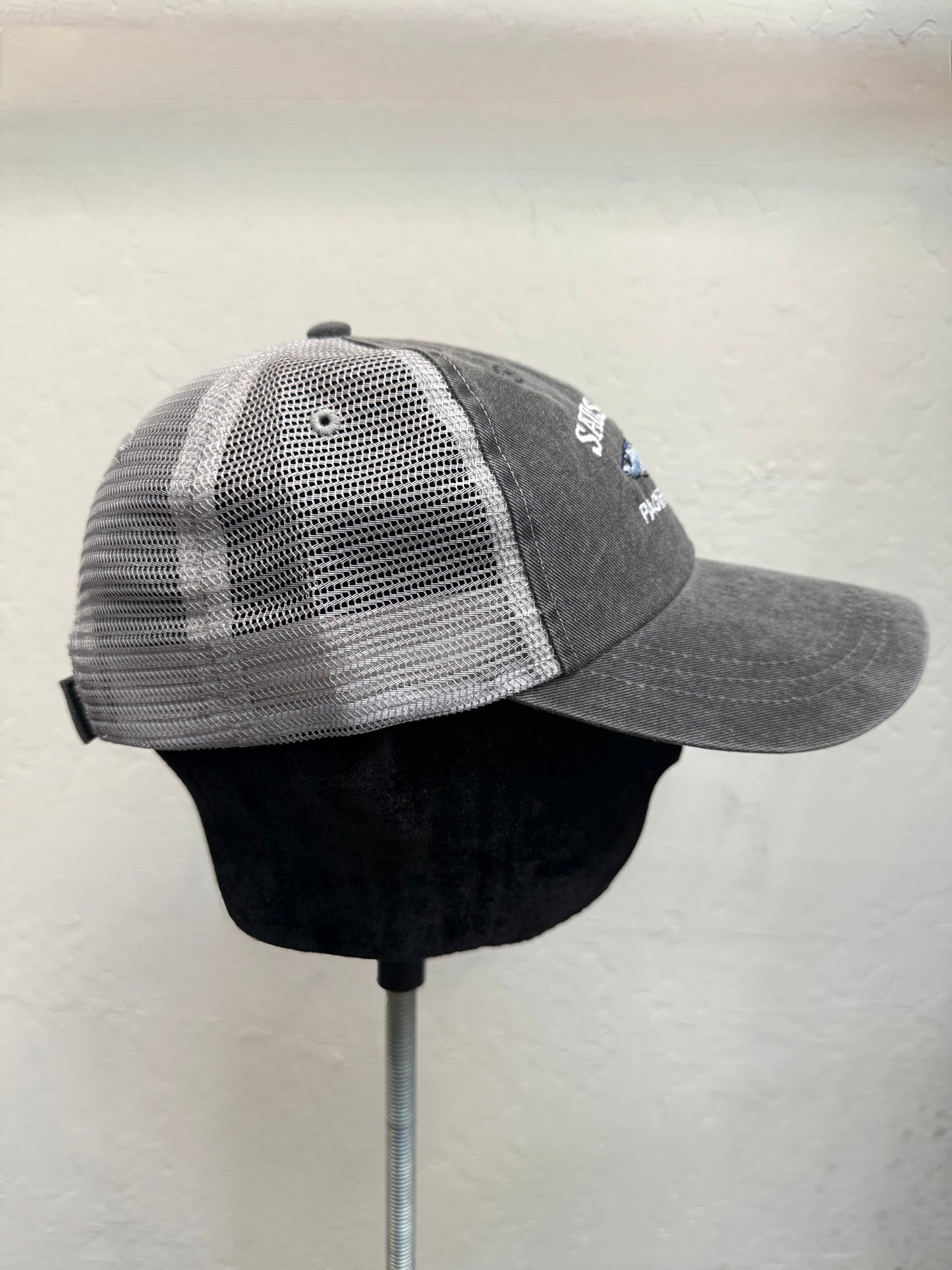 Sausalito Pacific Herring Over Washed Trucker Cotton And Mesh Cap