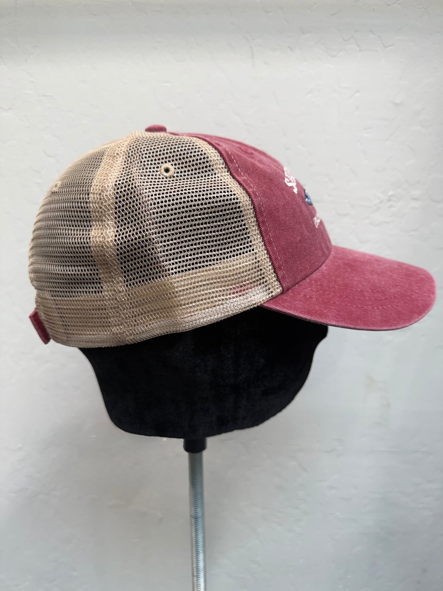 Sausalito Pacific Herring Over Washed Trucker Cotton And Mesh Cap