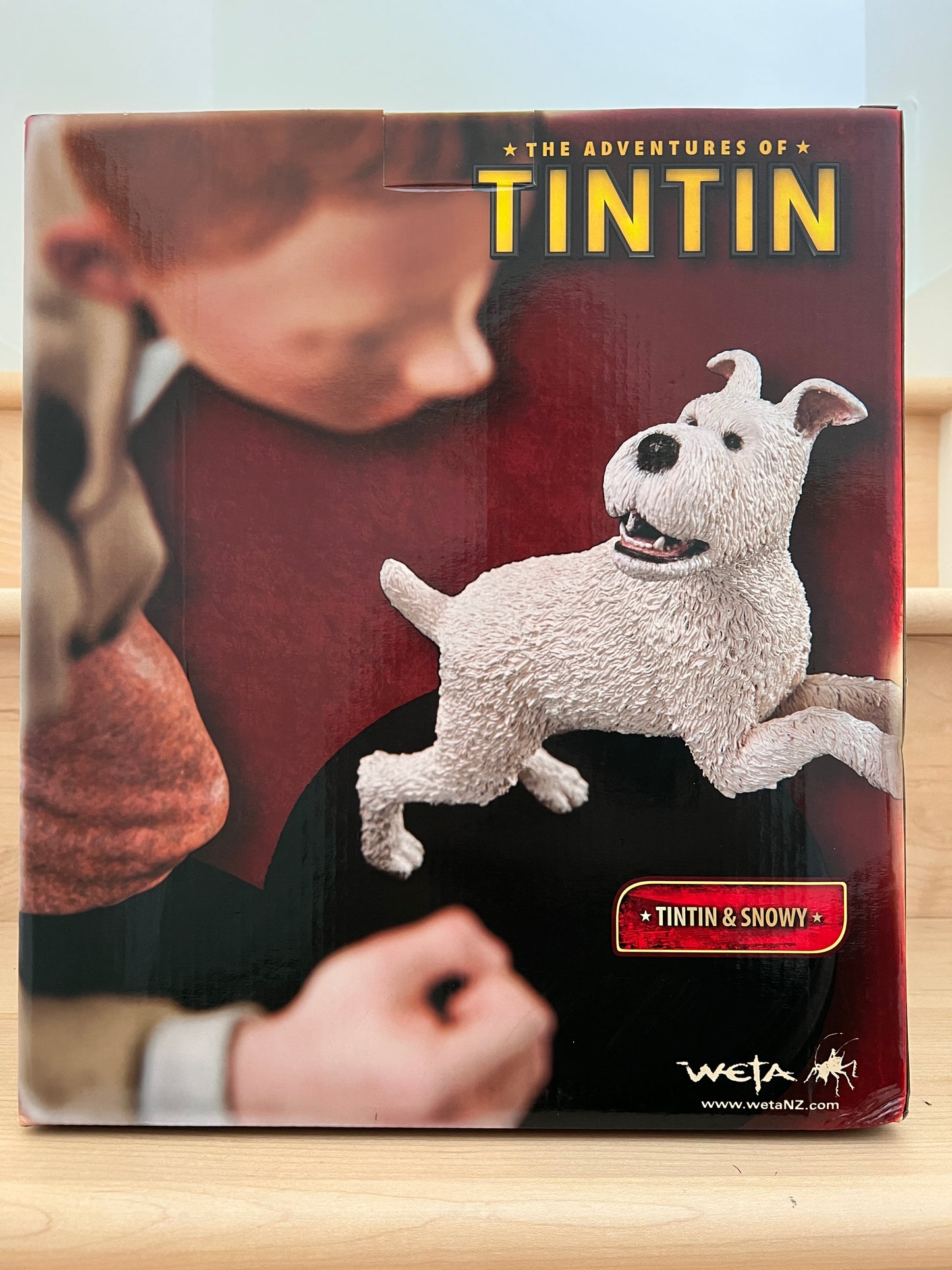 Tintin and Snowy Figure Set From "The Secret of the Unicorn" Movie 2011