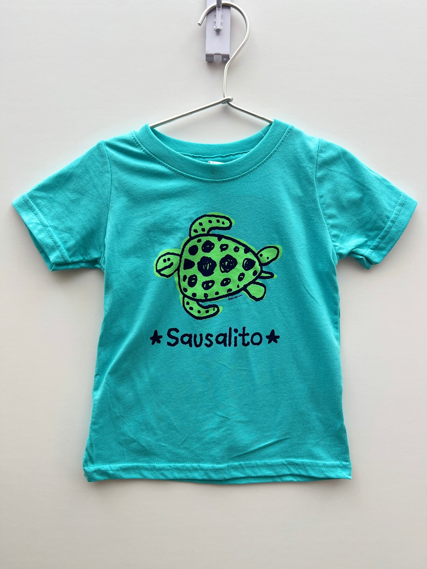 Happy Tonal Turtle Toddler T Shirt