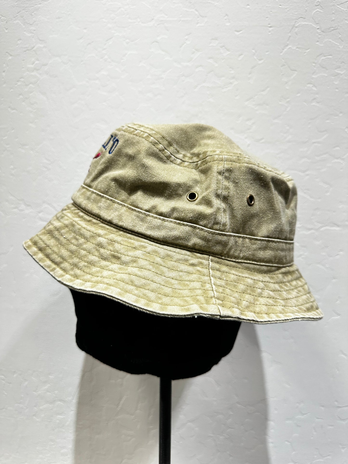 Sausalito Crossed Oars Over Washed 100% Cotton Bucket Hat