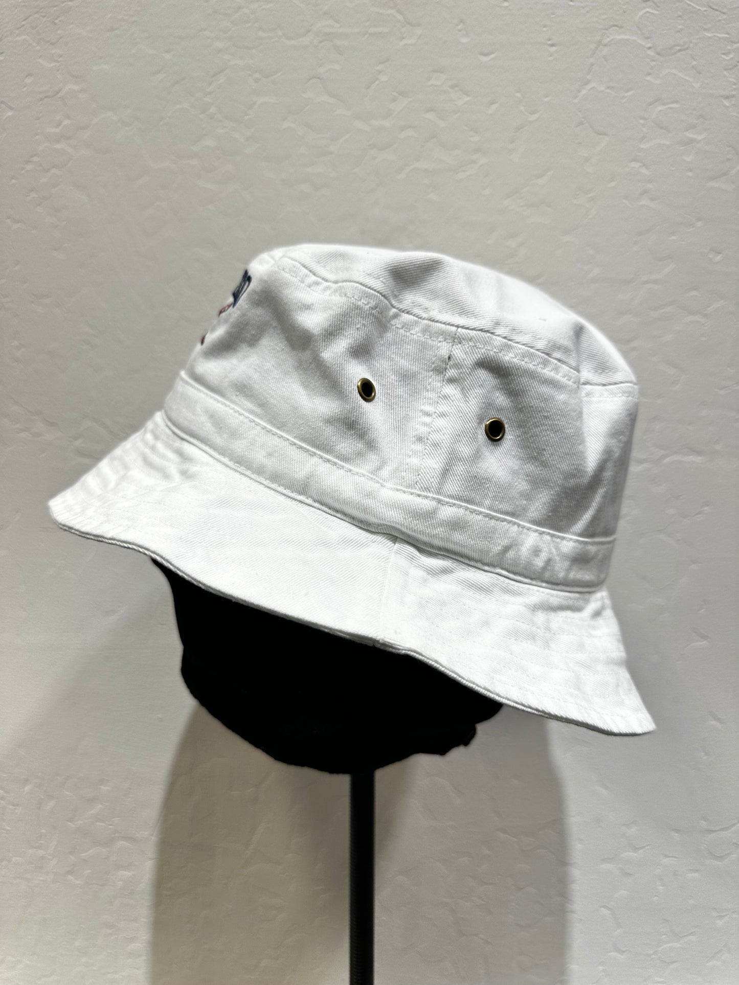 Sausalito Crossed Oars Over Washed 100% Cotton Bucket Hat