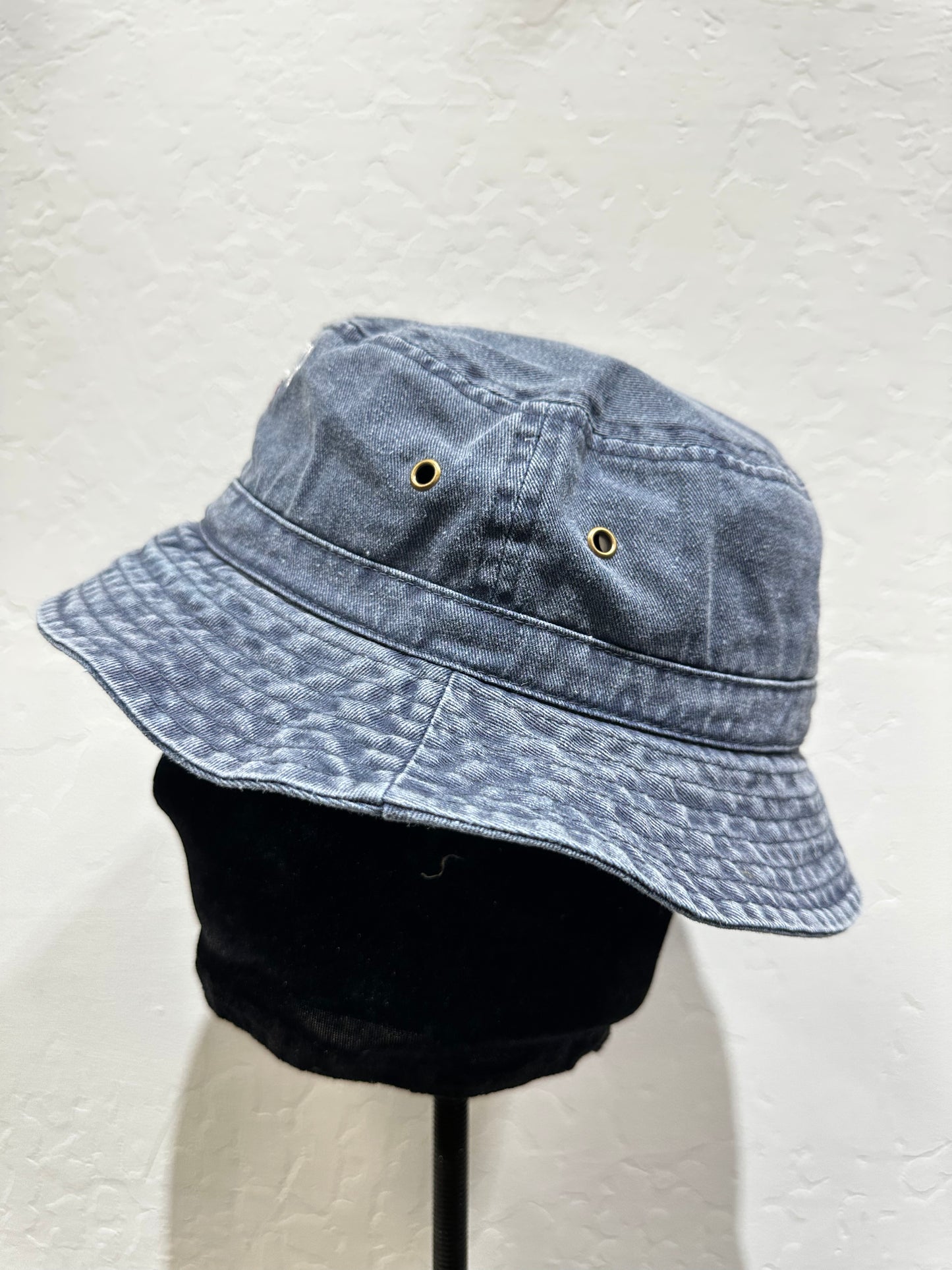 Sausalito Crossed Oars Over Washed 100% Cotton Bucket Hat