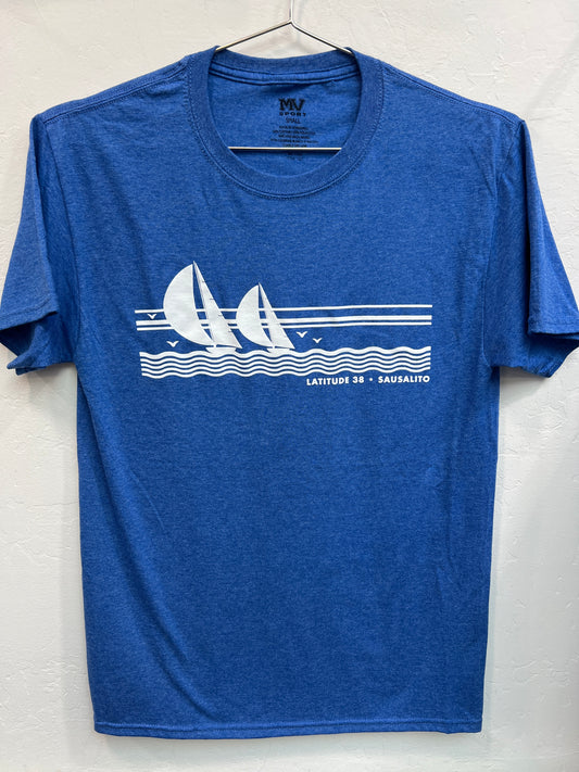 Latitude 38 Sausalito Unisex Short Sleeve T Shirt