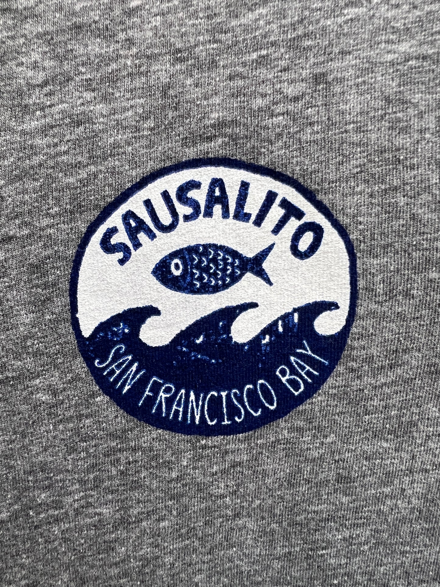 Fish Wave Sausalito Kids Short Sleeve T Shirt