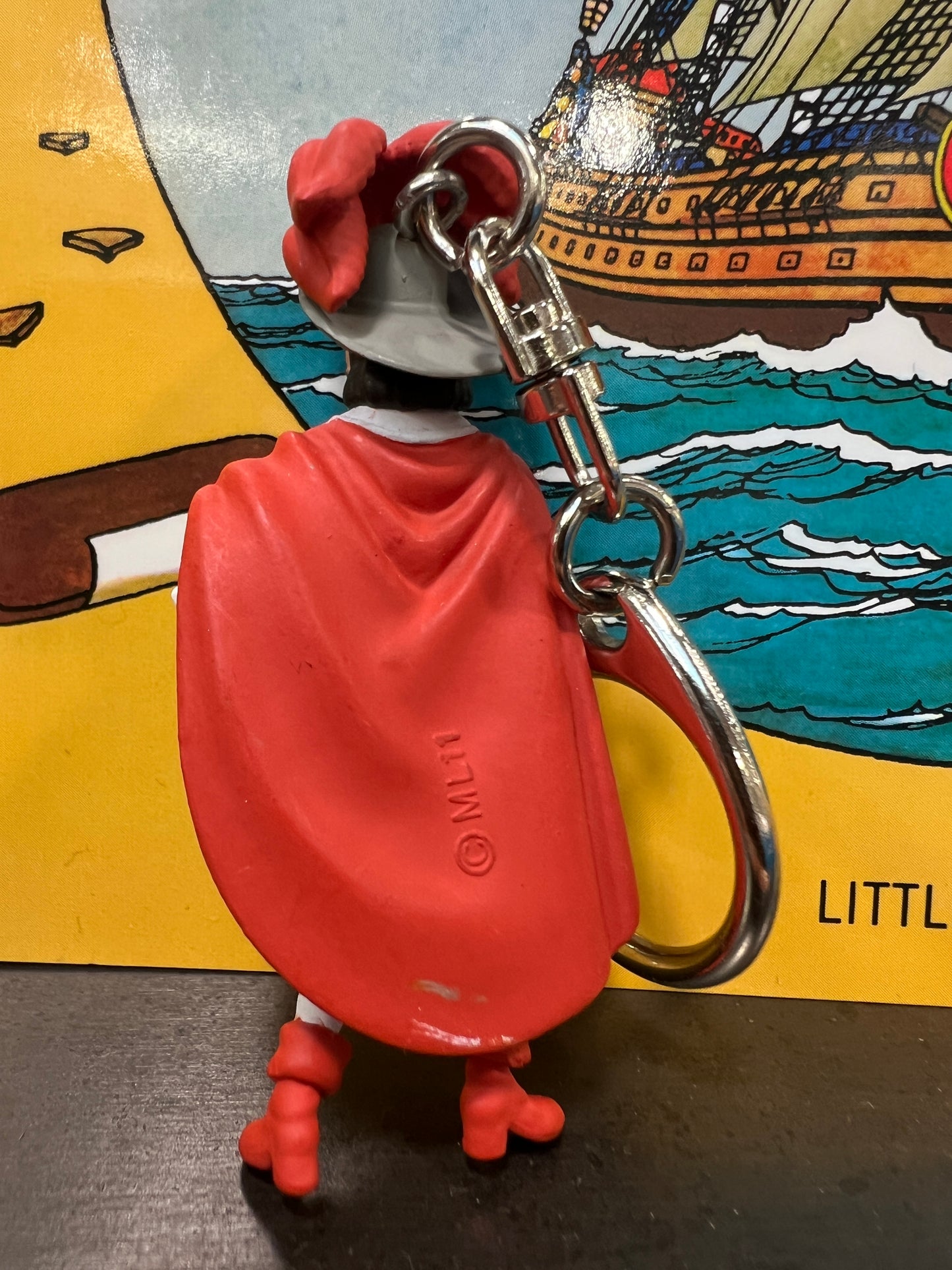 Red Rackham Keychain Mini Figure 7cm Ref. 42468