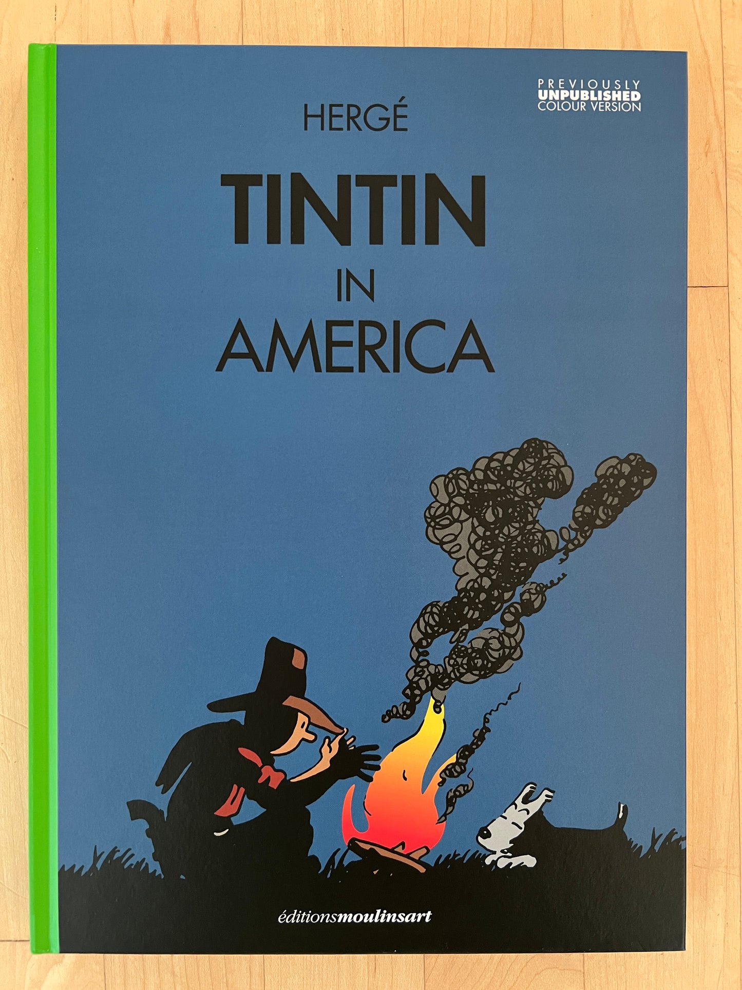 Tintin In America Campfire Colour Version English