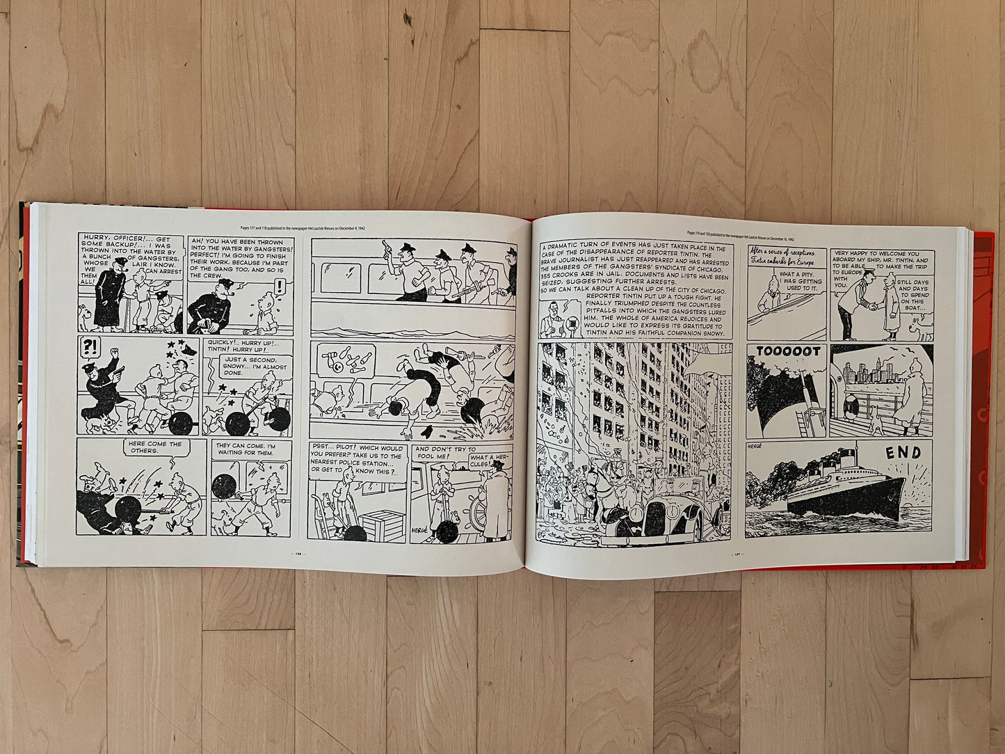 Hergé Tintin and the Americans. Monograph by Philippe Goddin