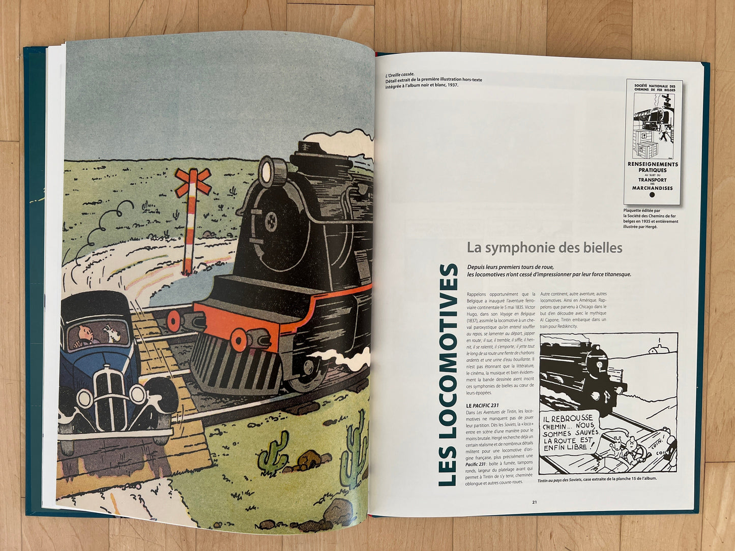 Hergé, Tintin Et Les Trains