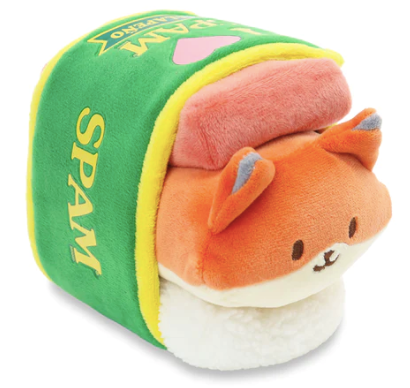 Anirollz x SPAM® Brand | Jalapeno Foxiroll 6” Small Blanket Plush