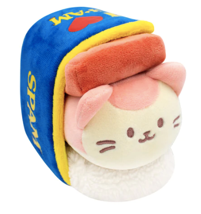 Anirollz x SPAM® Brand | Kittiroll 6” Small Blanket Plush