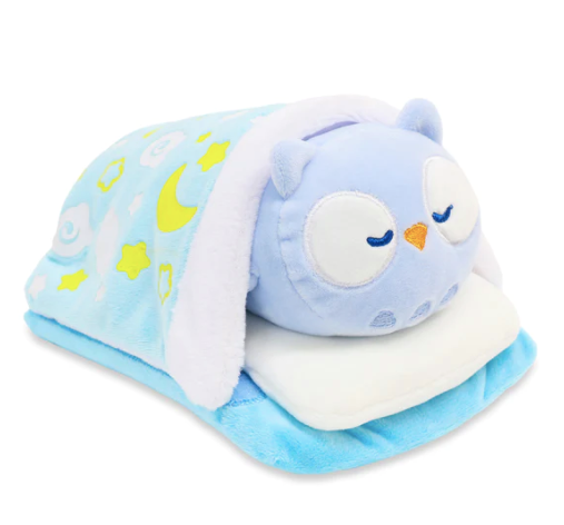 Anirollz Sleeping Owlyroll 6" Small Plush [ Glow In The Dark]