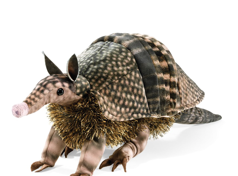 Folkmanis Armadillo Puppet 17"