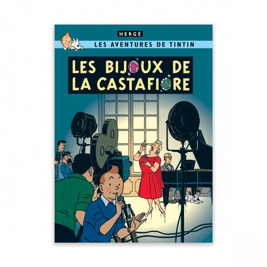 Tintin Postcard: Les Bijoux De La Castafiore (The Castafiore Emerald)