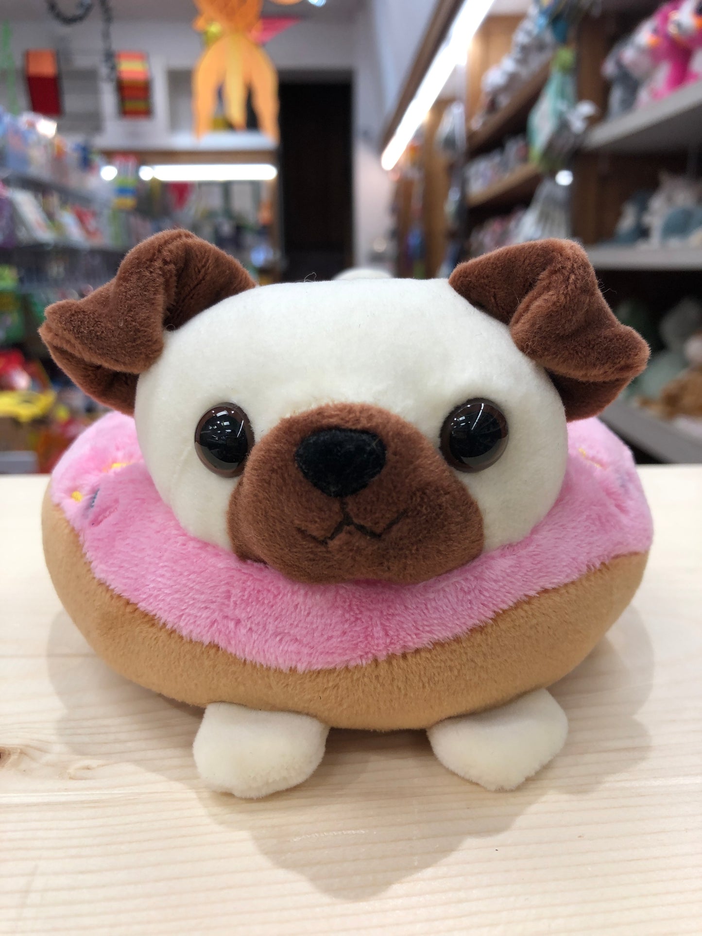 Douglas Pug Donut Plush 5"