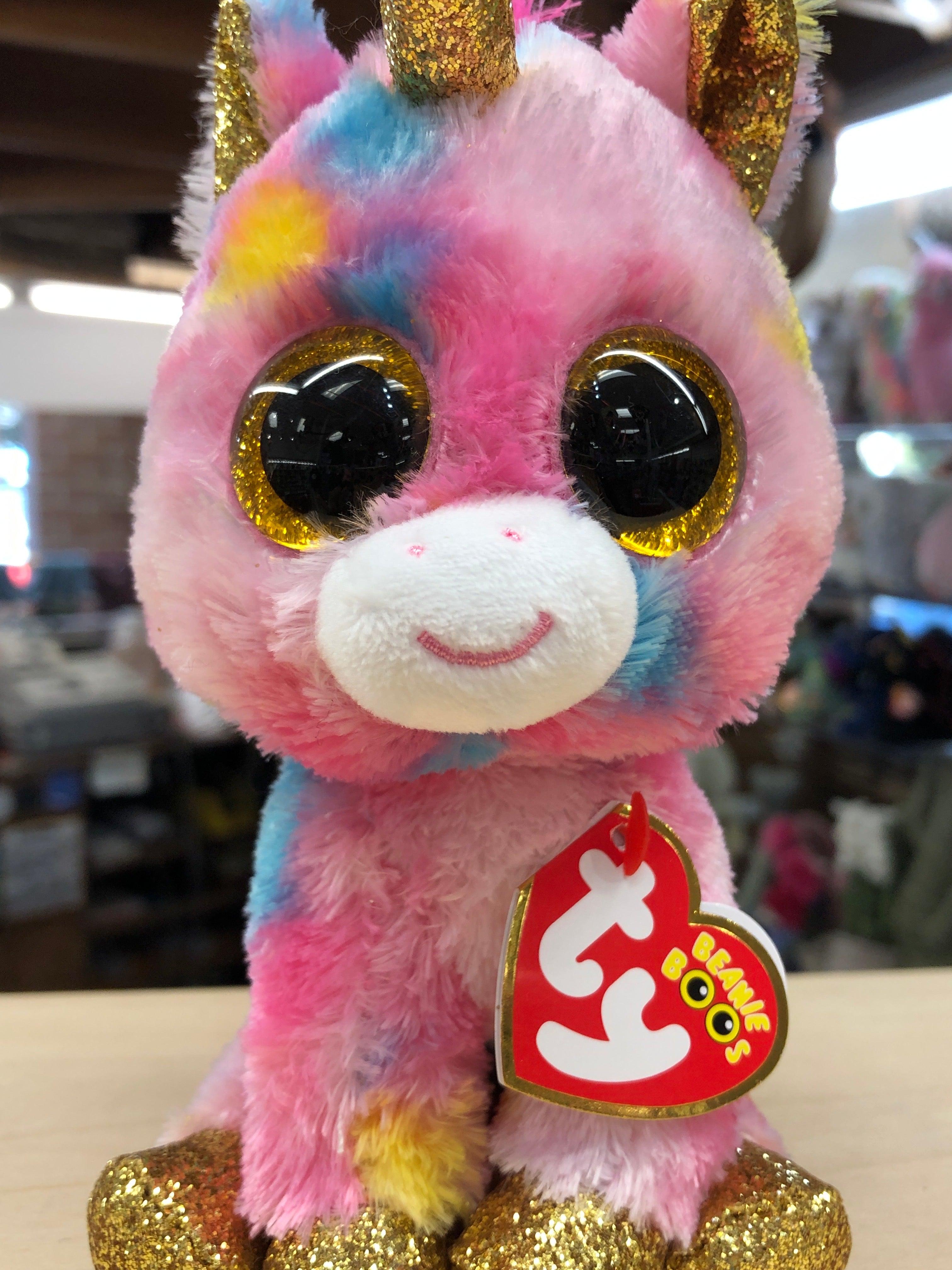 Ty Beanie Boo Fantasia Unicorn Plush 6 Sausalito Ferry Co