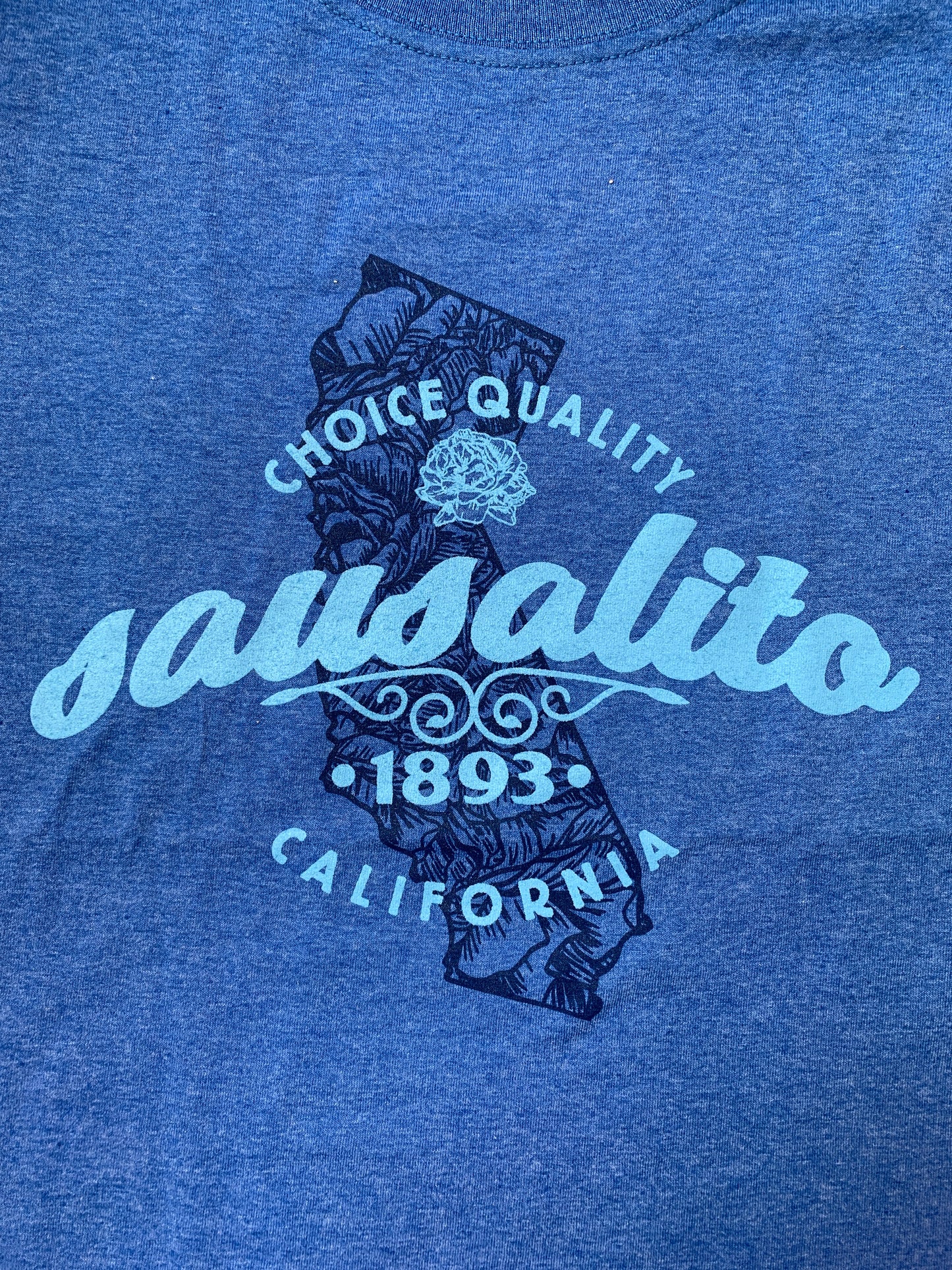 Choice Quality Sausalito California Unisex T Shirt