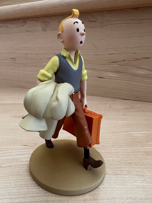 Tintin In Route Resin Figure Ref. 42217