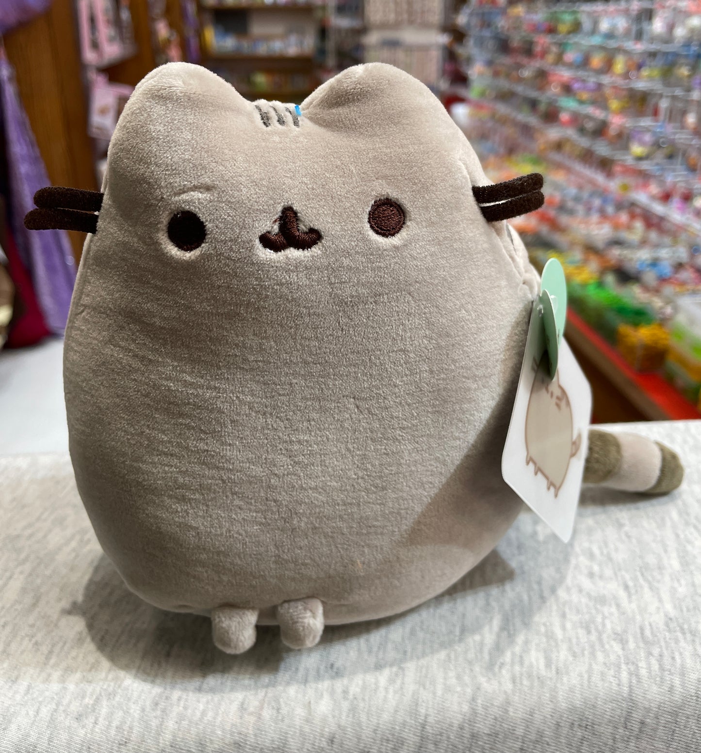 Gund Pusheen Squisheen Sitting Pose Grey Plush 6"