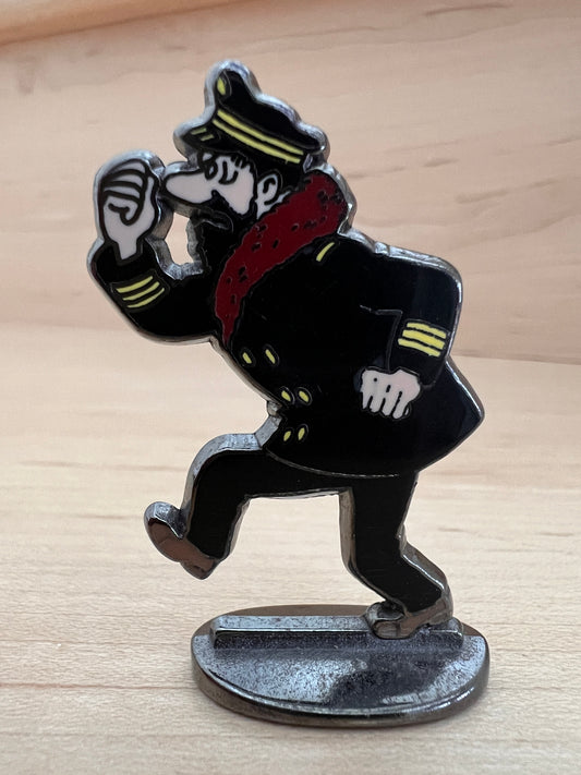 Captain Haddock Cloisonné Figure By Corner Diffusion, Paris 1995