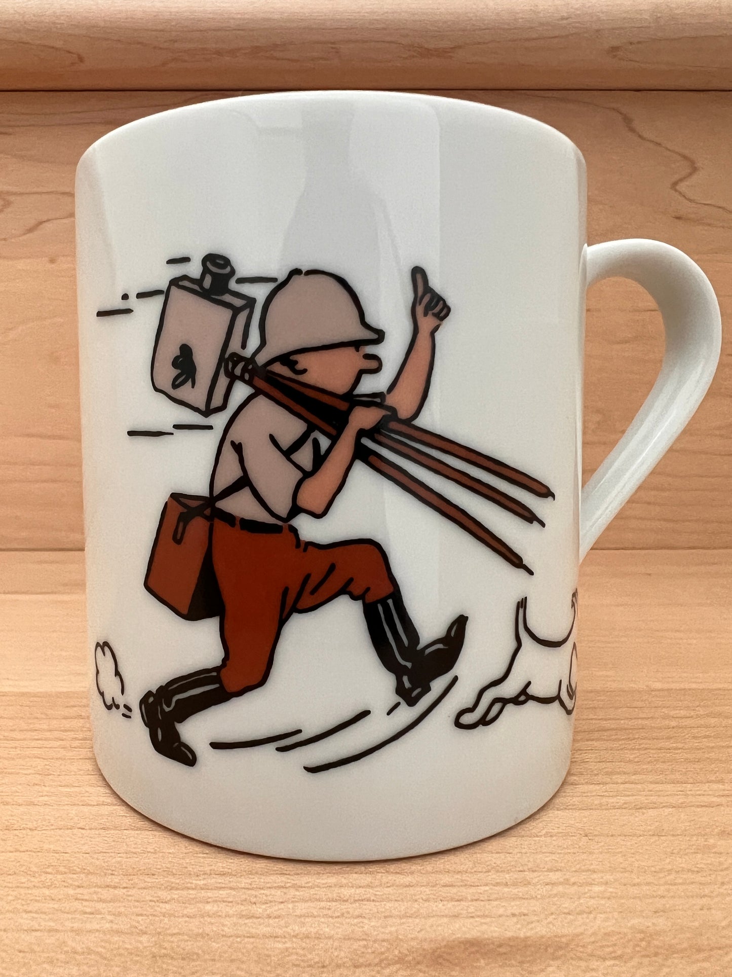 Tintin Pursues The Story Mug Ref. 47989