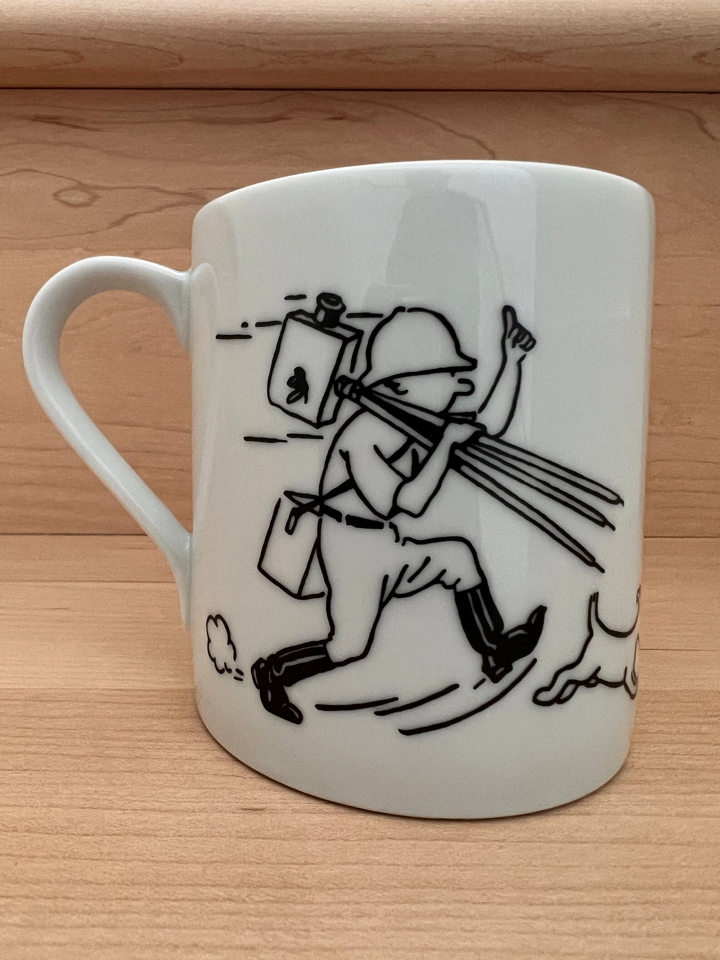 Tintin Pursues The Story Mug Ref. 47989